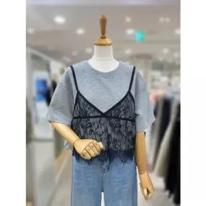 [갤러리아] [레코브]레이스 뷔스티에 반팔티셔츠(LK31E4ST504X)