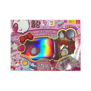 몰랑 필꾸 필통 꾸미기 샤이닝핑크