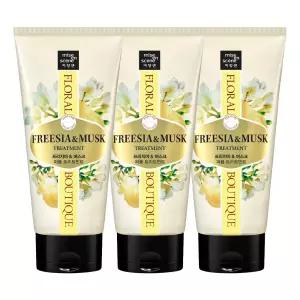미쟝센 플로럴 부띠끄 퍼퓸 트리트먼트 프리지아앤머스크 300ml, 3개