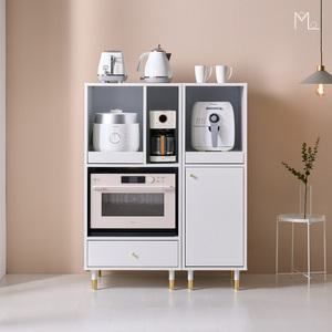 [모로] 보니타 1000 광파오븐 렌지대 전자렌지 수납장 세트 미니 밥솥 틈새장