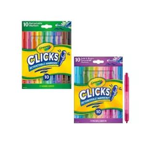 크레욜라 클릭스 워셔블 마커 20색(일반+파스텔) 미술 드로잉 그림그리기 외출용품 장난감 놀이 세트