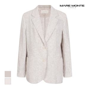 [마레몬떼] 투버튼 린넨 자켓_M234MJK13S0