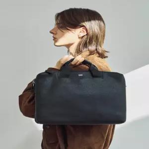 닥스 액세서리 [서류가방][닥스클래식][DAKS CLASSIC] 블랙 투지퍼 소가죽 DBBA5F161BK