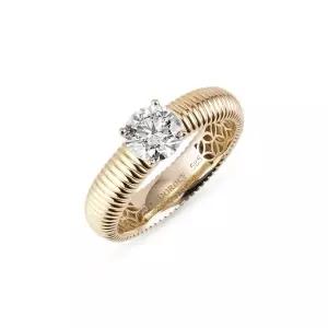 18k 스트링 랩 다이아몬드 1캐럿 반지 15호-17호