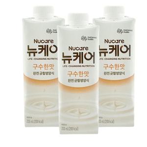 대상웰라이프 뉴케어 구수한맛 환자영양식 완전 균형영양식 건강식 뚜껑 200ml x 30팩