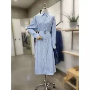 [NS홈쇼핑]ABFZ[2컬러] 스트라이프 셔츠형 원피스(ABZ2QO09)[35232275]