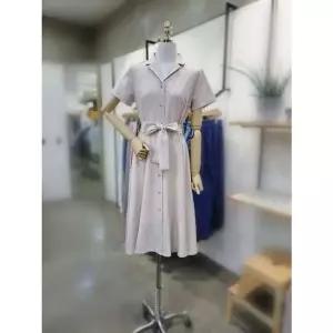 [NS홈쇼핑]ABFZ[3컬러]기본카라 홑겹 끈벨트 원피스(ABZ2HO89)[35250506]