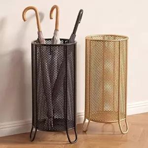 [히키스]히키스 스틸 메쉬 스탠드 장마대비 원형 우산꽂이 R04