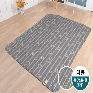 sh) 워셔블 전기요 침대 2인용 전기장판 매트 더블