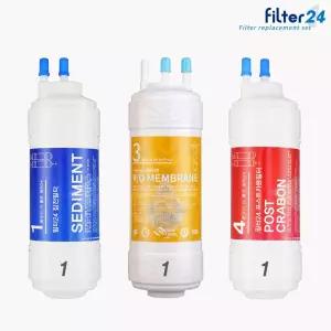 코웨이 CHPI-6500L 정수기필터 호환 전체세트 [6인치 1+1+1 RO역삼투압]