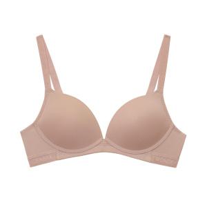 [Wonderbra]원더브라  푸쉬업 밴드 노와이어 브라 핑크베이지 WBWBR5M03T