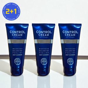 참존 콘트롤 크림 셀프 마사지 딥 필링 150ml 3개