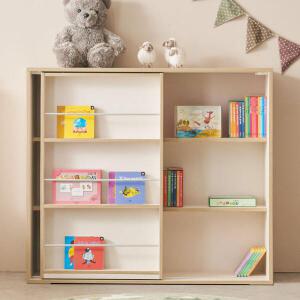 아트박스/벨리카가구 조이  가로형 1200 아기책장 유아책장