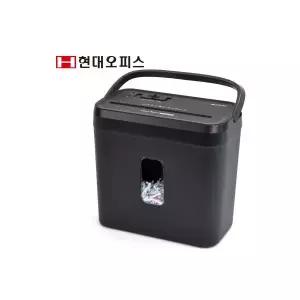 현대오피스 문서세단기 PK525X 블랙소형 개인용 종이파쇄기 세단기오일 사무용