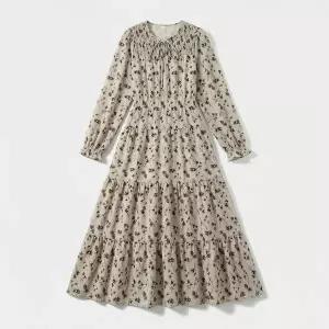 클라셰 리본카라셔링원피스+벨트SET_B5S0601