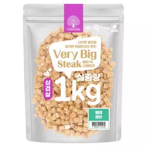 더내추럴 베리빅 삼겹살스테이크 황태큐브, 1kg, 1개