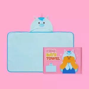 위글위글 유아 어린이 목욕 타올 수건 물놀이 유니콘