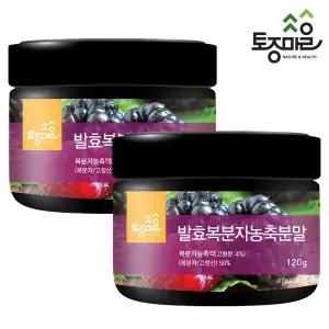 [토종마을]발효복분자농축분말 120g X 2개 (국산 복분자_고창산)