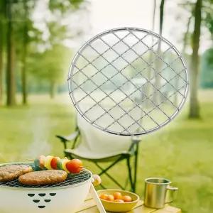 304스텐 원형 미니 석쇠(13CM) 캠핑불판