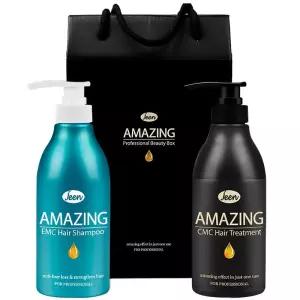 진 어메이징 2종 선물세트 CMC 트리트먼트 500ml+EMC 샴푸 500ml