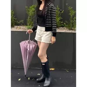 [롯데백화점]쥬크 스트라이프 니트 가디건 Z253KSL007