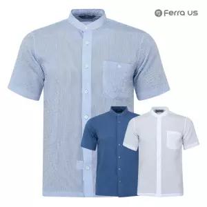 페라어스 남성 JP 시원한 차이나카라 반팔 오픈셔츠 C