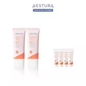 [본사직영]에스트라 더마UV365 레드진정 톤업 선크림 40ml 2개 + 선크림10ml 4개