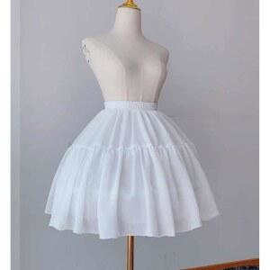 이너 레이스 풍성한 스커트 속치마 튬 소프트 호박바지