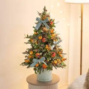 플라워트리 크리스마스 미니트리 화분 후르츠 80cm 장식 소품