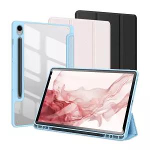 갤럭시탭 S10라이트 S10FE S9 케이스 DUX DUCIS 토비 투명 북커버 범퍼 스마트 가죽 범퍼