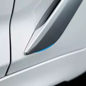 BMW 5시리즈 휀다 에어벤트 덕트 가니쉬 커버 은색 검정 크롬 몰딩 G30