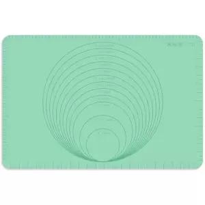 세븐프리 도톰한 파스텔컬러 반죽매트 대형 그린