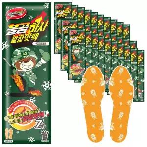 불곰하사 발바닥 발열 발핫팩 깔창핫팩 신발핫팩 발열깔창 / 다양한 사이즈