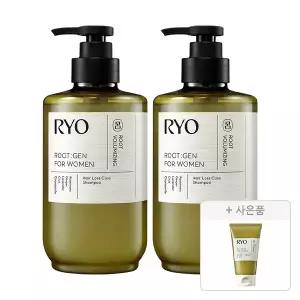 려 루트젠 여성 탈모증상전문케어 샴푸 515ml, 2개+증정(트리트먼트 100ml, 1개)