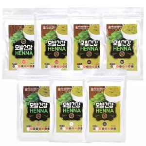 모발건강 가루 헤나 새치 컬러 염색약 천연성분 100g