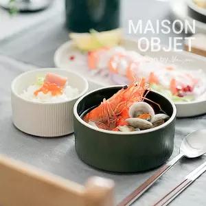 윤도자기 차곡 공기대접 2P 세트