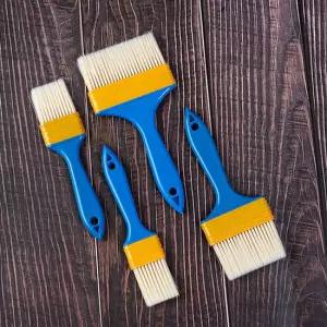 페인트 붓 브러쉬 4종세트 /페인트솔 셀프도장 인테리어 페인트용 수성 유성 겸용 셀프페인팅 세트