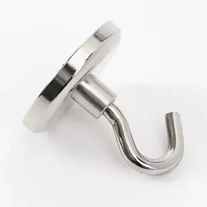 고품질 강력 자석후크 42x50mm 벽걸이 현관문 인테리어 벽걸이 마그네틱 현관문 출입구 마스크걸이 WFHEXV