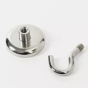 고품질 강력 자석후크 36x50mm 자력 마스크걸이 옷걸이 벽걸이 마그네틱 현관문 출입구 마스크걸이 WFHEXW