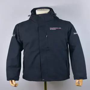 레이싱 자켓 재킷 점퍼 유니폼 모터팀 포르쉐 작업복 가을/겨울 후드 방풍 아우터웨어 4S 매장 스탠드업 칼