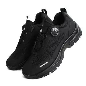 남성 심플 착화감 가벼운 파이론 미끄럼방지 트레킹화 경량 고어텍스 커플 남자 등산화 캠프라인