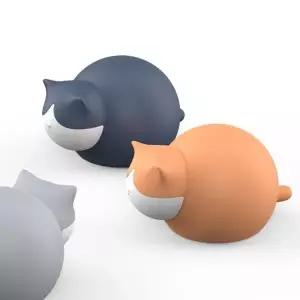 캐릭터 온열팩 야옹이 보온 물주머니 손난로