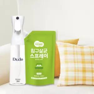 닥터클로 침구살균 스프레이 300ml 메트리스 침구 이불 냄새제거 살균 탈취 99.9%