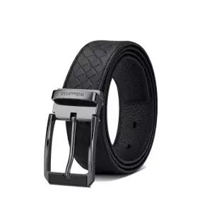B342BT 윌리엄 POLO 인트레치아토 남자 고급 소가죽 벨트 최대46인치