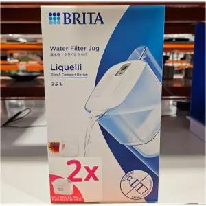 코스트코 브리타 리켈리 정수기 정수용기 2.2L 정수필터 2개 포함