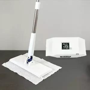 클립톡 참쉬운 밀대 청소기 + 정전기포 30매 원터치 밀대