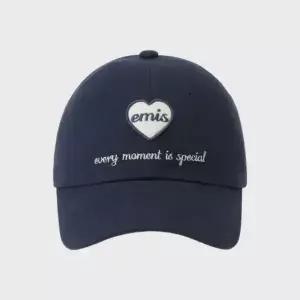 이미스 HEART WAPPEN BALL CAP-NAVY