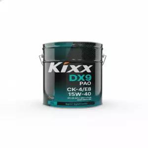 Kixx DX9 PAO 15W40 CK-4 E8 대형합성 디젤엔진오일 20리터