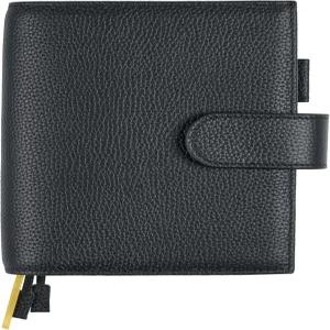 호보니치 스토로지 미도리 히비노 류츠텀1917 등을 위한 옥스 나이트 A6 가죽 플래너 커버 - 펜 루프 카드