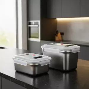 스댕연구소 밀리언락 숨쉬는 스테인리스 김치통 모음전 무연마 밀폐용기 직사각김치통